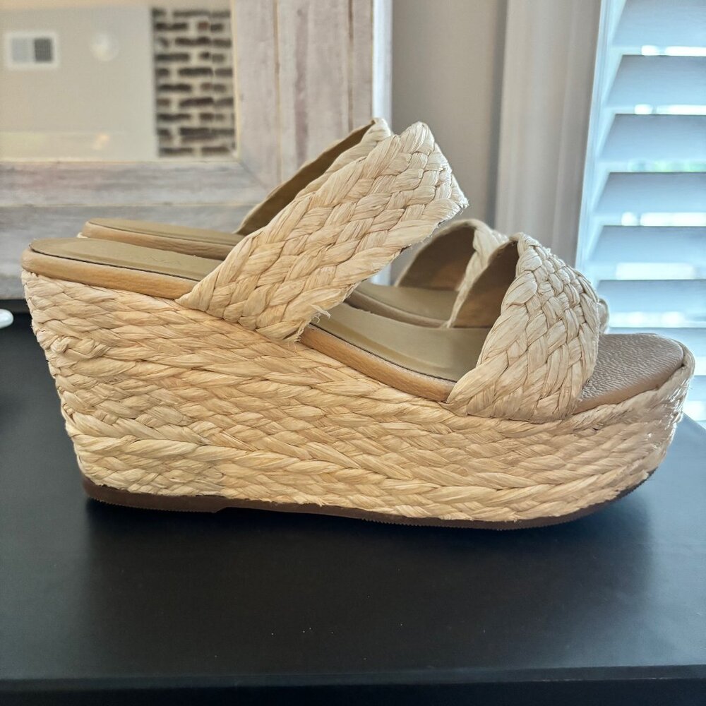 Kaanas Tenerife Raffia Wedge